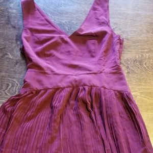 Maroon Modcloth dress